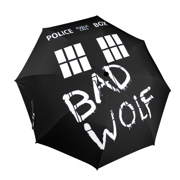 Bad Wolf TARDIS Umbrella-PheeNix Boutique