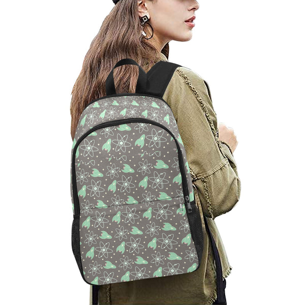 Retro Rockets Classic Backpack with Side Pockets