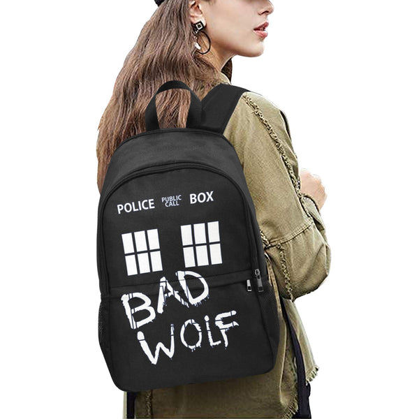 Bad Wolf Classic Backpack with Side Pockets