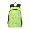 Good Luck Bear Pattern Classic Backpack with Side Pockets