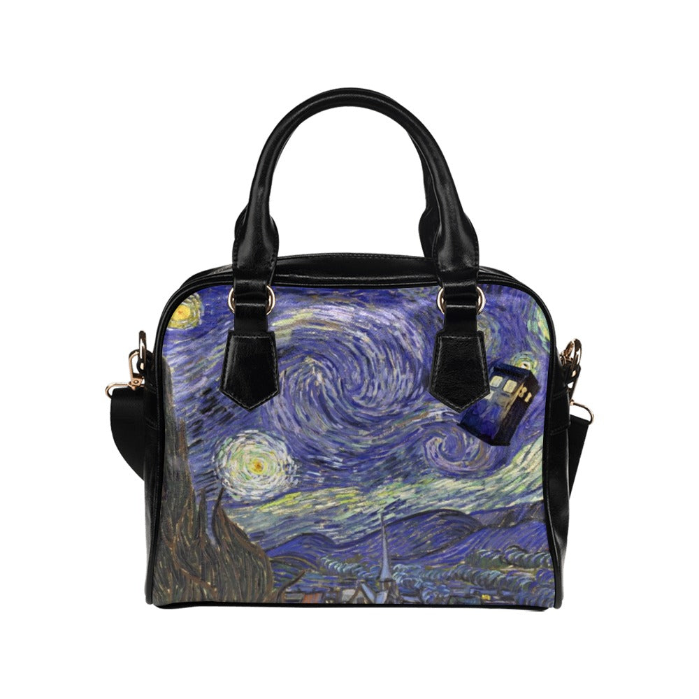Starry Night TARDIS Handbag