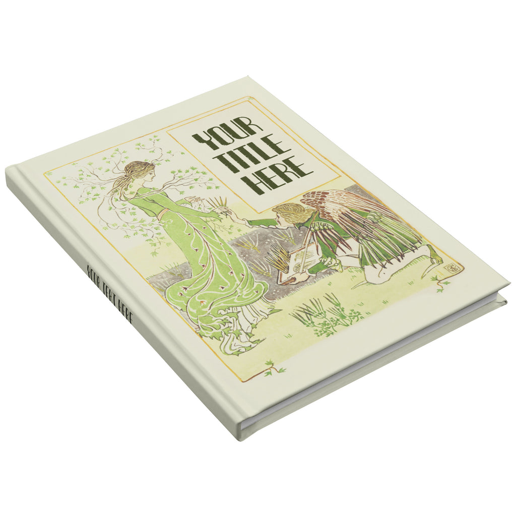 Personalized Art Nouveau Hardcover Journal