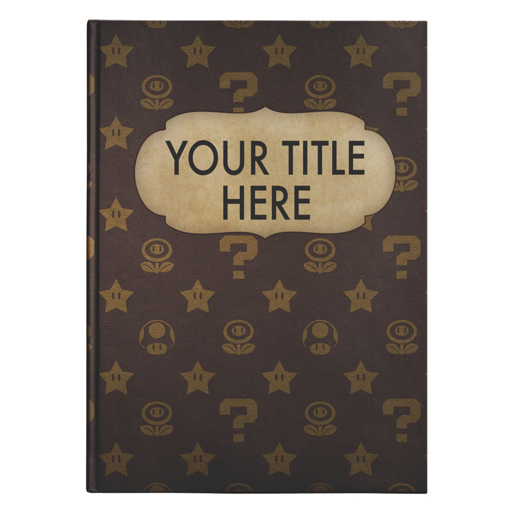 Personalized Luigi Vuitton Hardcover Journal