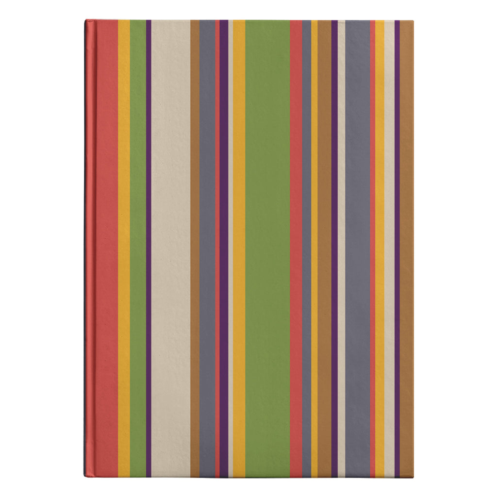 Doctor Who Scarf Inspired Hardcover Journal