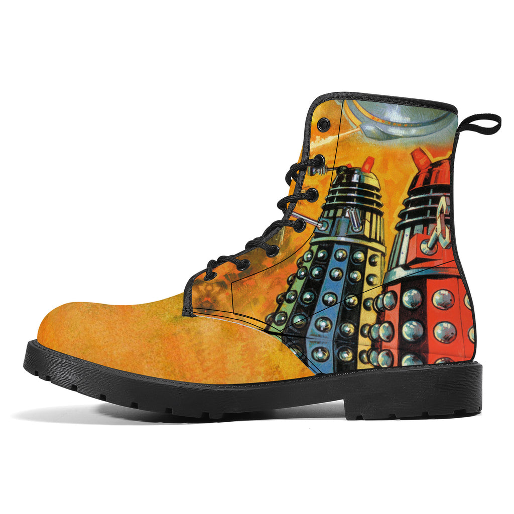 Daleks Vegan Leather Boots