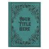 Personalized Victorian Style Hardcover Journal