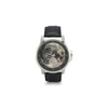 Full Moon Unisex Stainless & Leather Watch