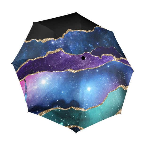 Rock n Roll - Galaxy Agate Umbrella-PheeNix Boutique