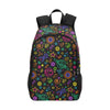Neon Galaxy Classic Backpack with Side Pockets