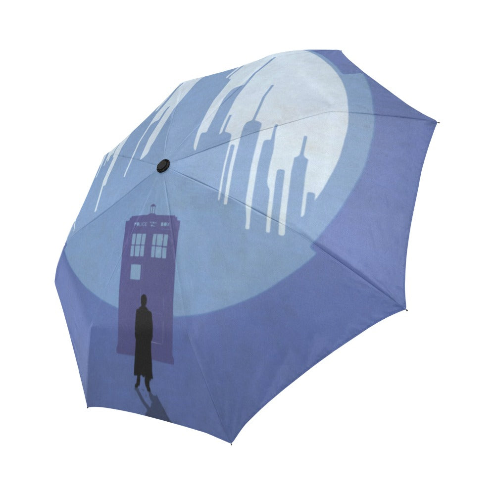 TARDIS at Gallifrey Umbrella-PheeNix Boutique