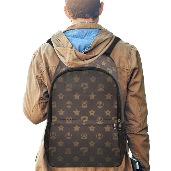 Luigi Vuiton Classic Backpack with Side Pockets