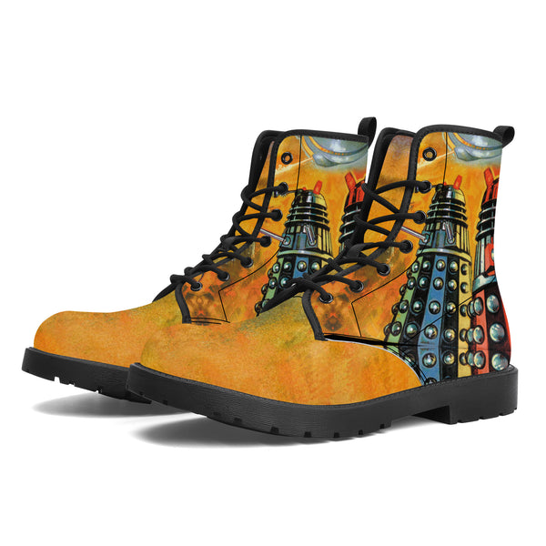 Daleks Vegan Leather Boots