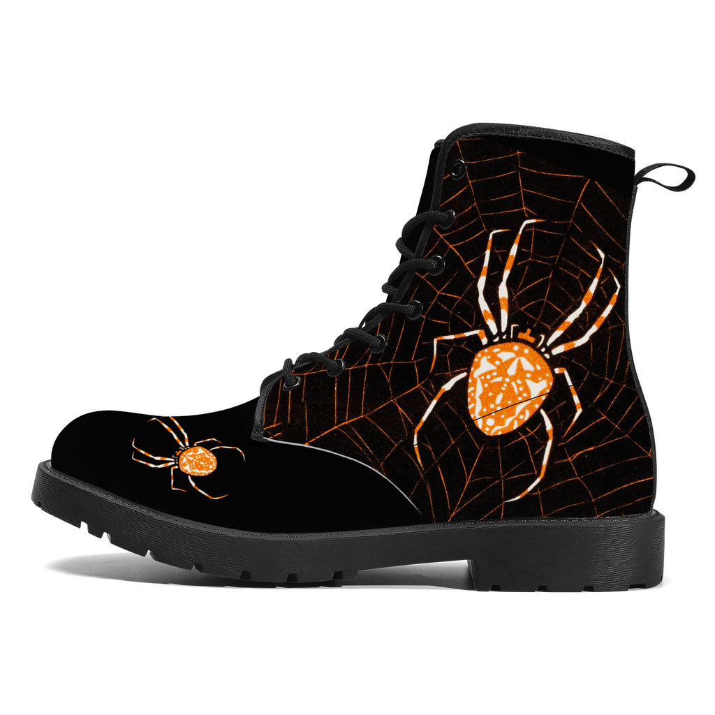 Spider Queen Leather Boots
