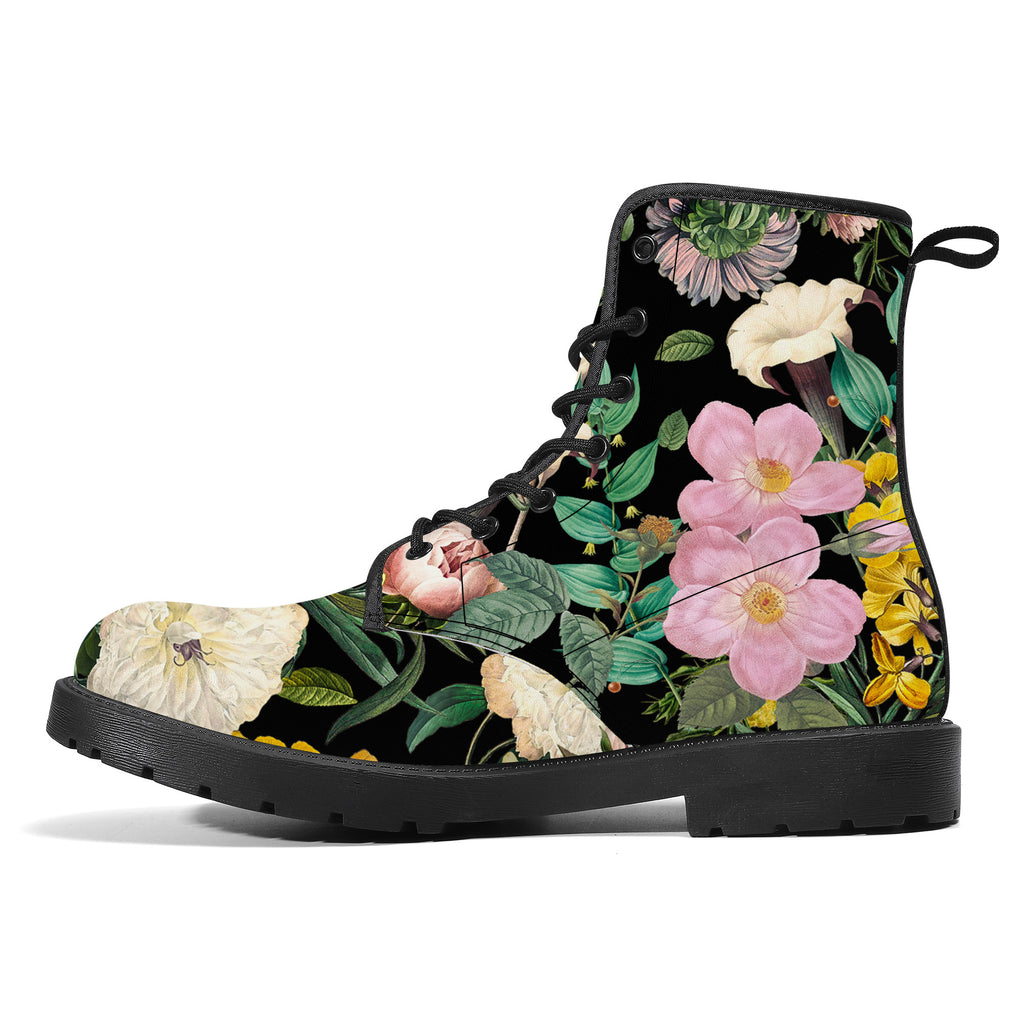 In Bloom Vegan Leather Boots